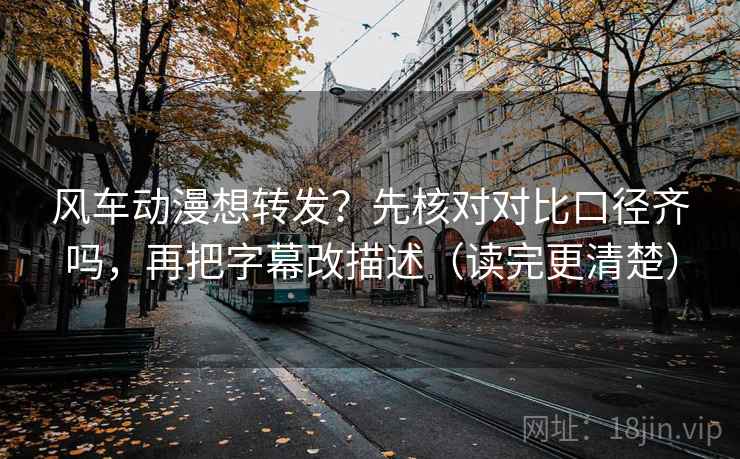 风车动漫想转发？先核对对比口径齐吗，再把字幕改描述（读完更清楚）  第2张